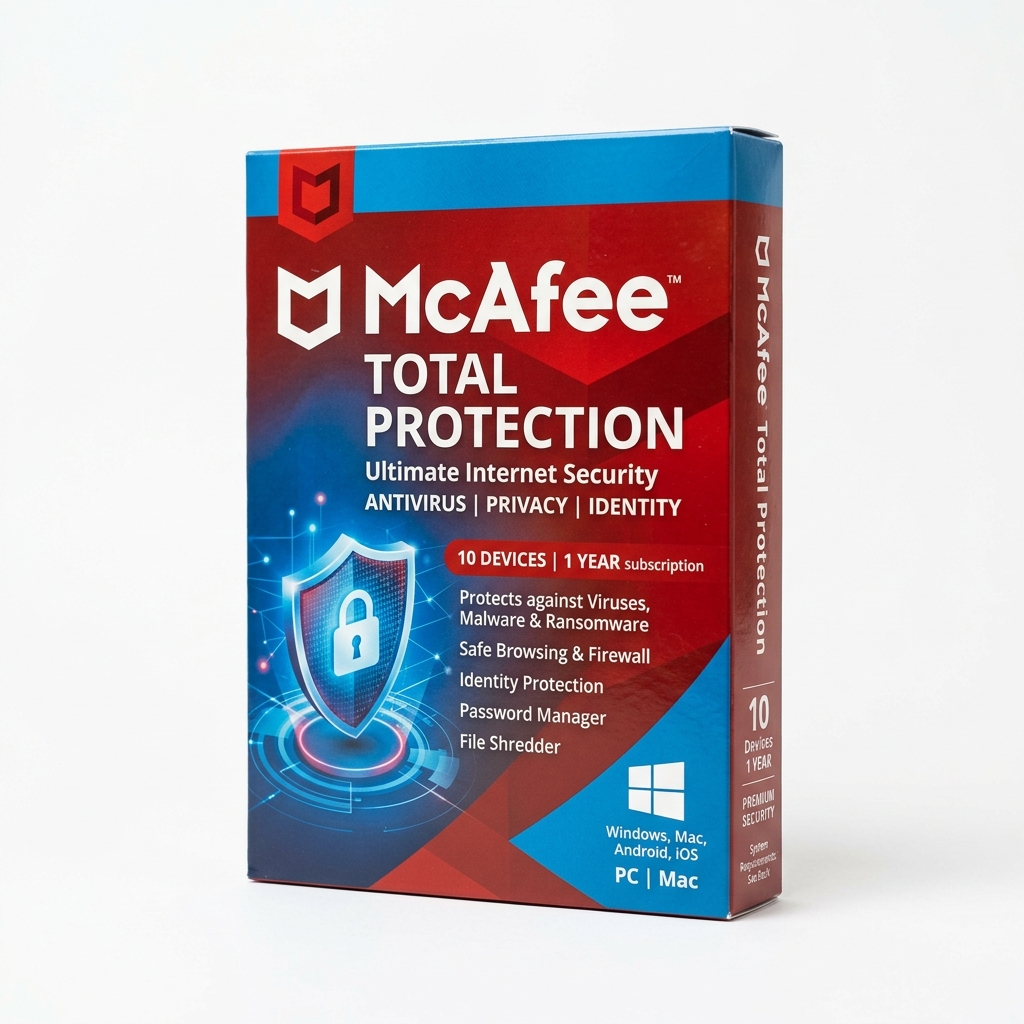 McAfee AntiVirus Plus Genuine Activation Key (3 Devices)